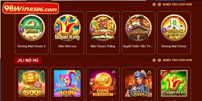 Hướng dẫn chi tiết cách trải nghiệm chuyên mục nổ hũ 98win 