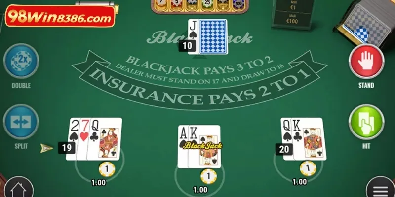 Blackjack online là phiên bản trực tuyến của tựa game truyền thống