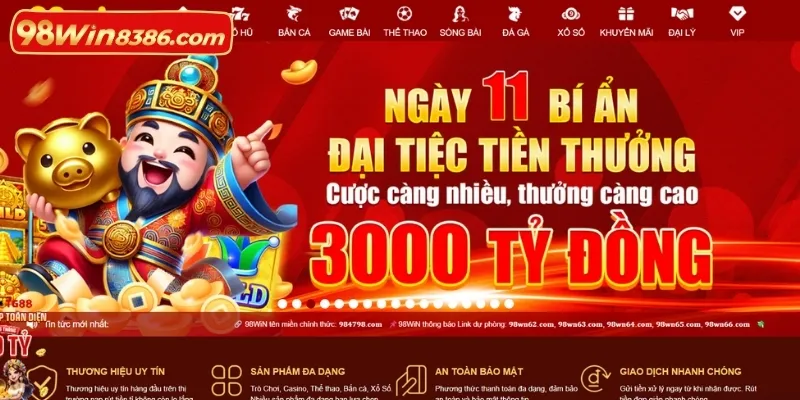 Những lý do anh em nên thực hiện đăng ký 98win